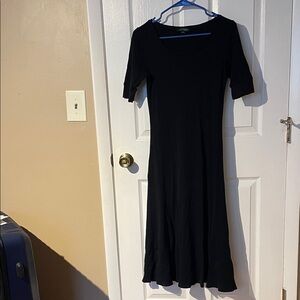 Ralph Lauren Black Midi Dress